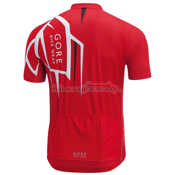 Abbigliamento Ciclismo Gore Bike Wear Power Adrenaline 2017 rosso